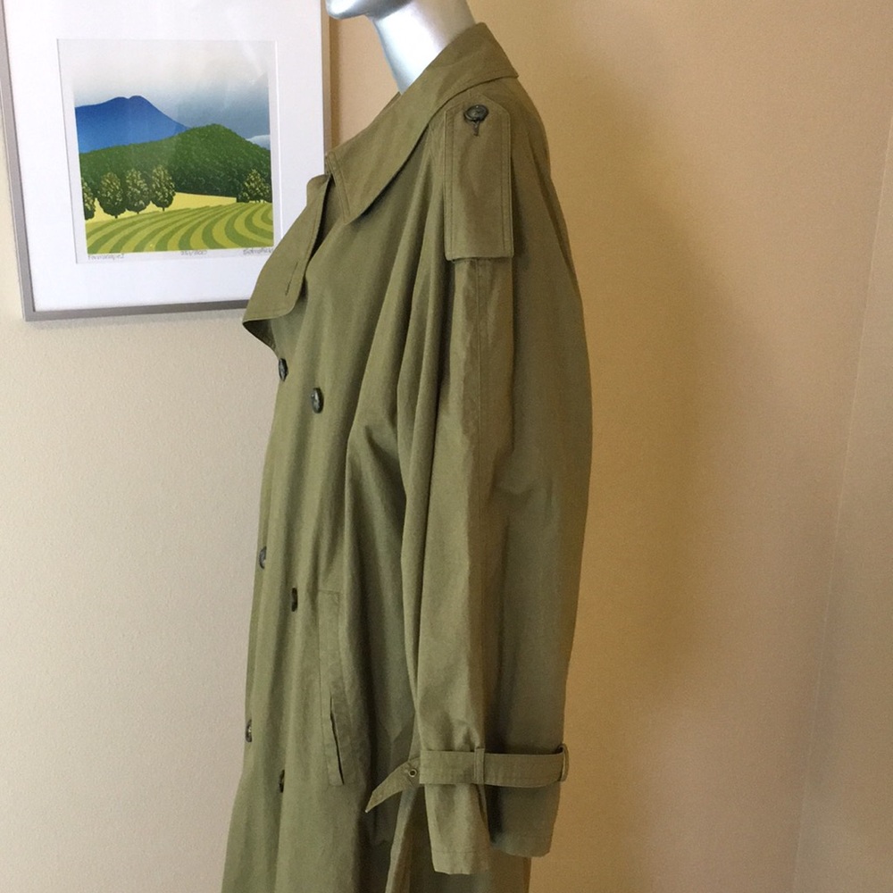 GIORGIO ARMANI | Vintage double-breasted trench coat - Picture 10 of 17